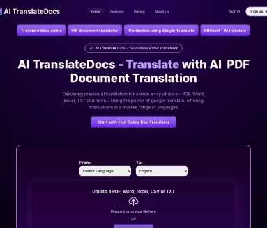 AI TranslateDocs