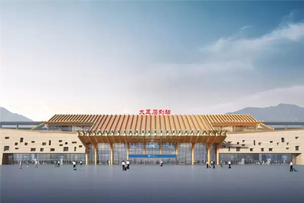 时速能跑400公里：成渝中线的3座新车站快好了