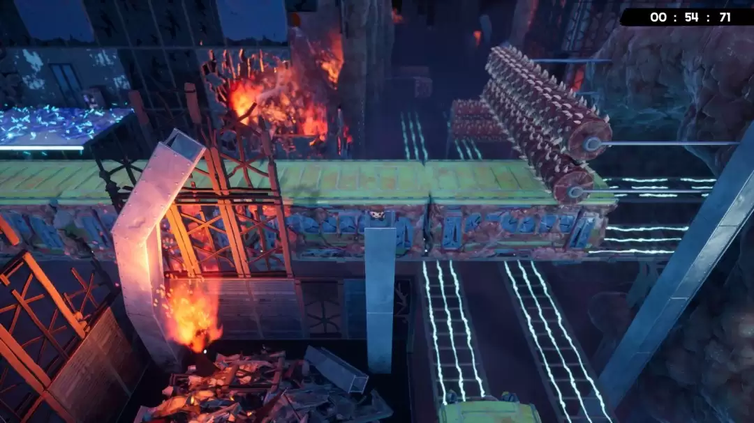 《超级肉肉男孩3D》第五章秘密关卡攻略