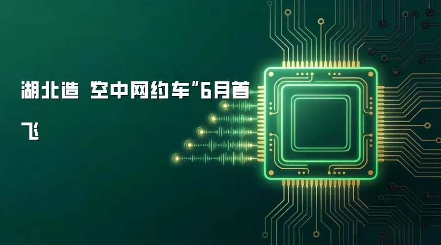 湖北造“空中网约车”6月首飞