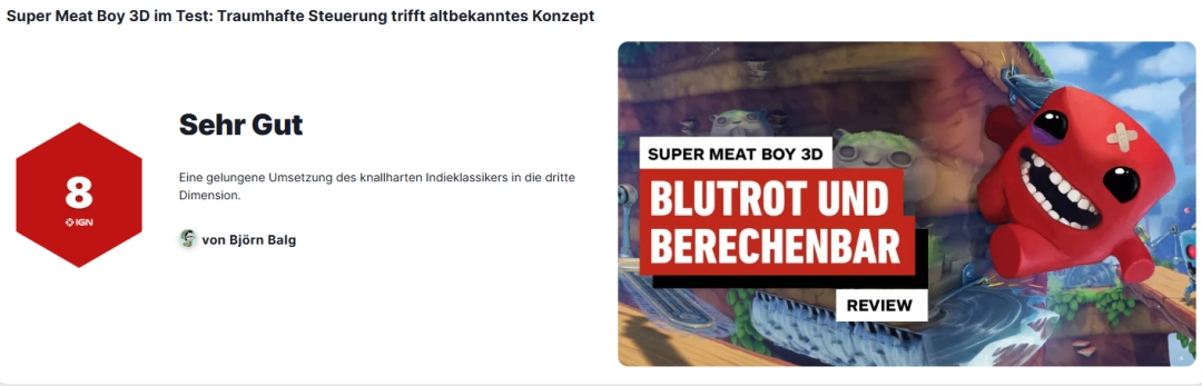 《超级食肉男孩3D》媒体评分解禁！M站均分79