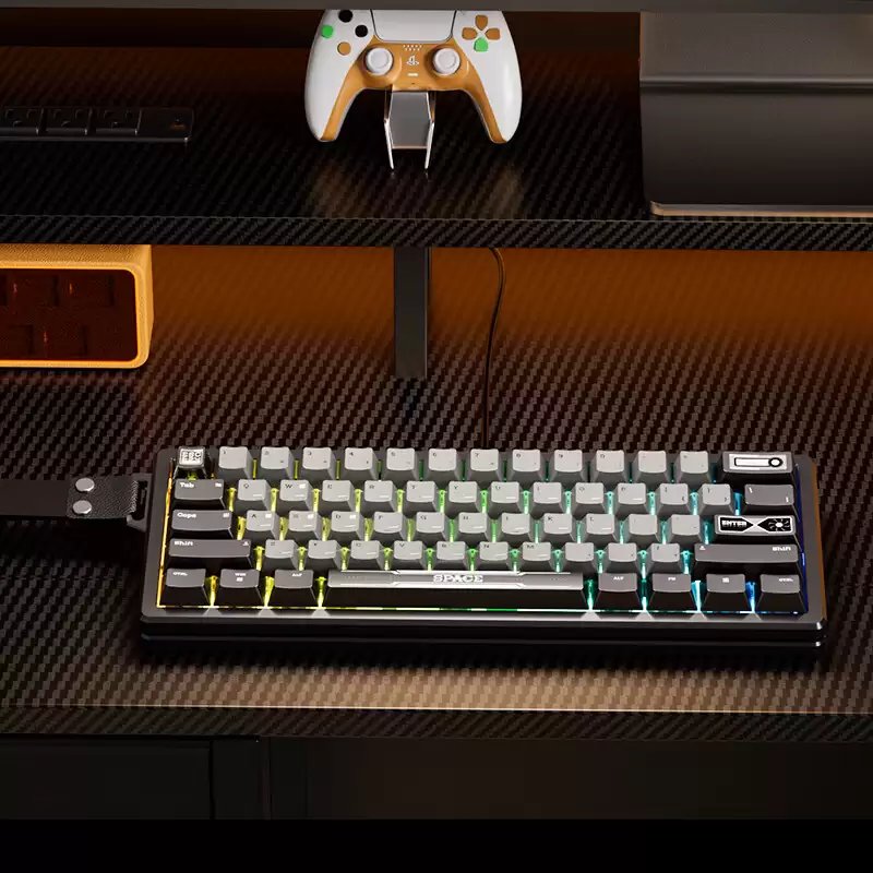 贱驴 NV60 磁轴键盘上市：显卡主题造型设计，899 元