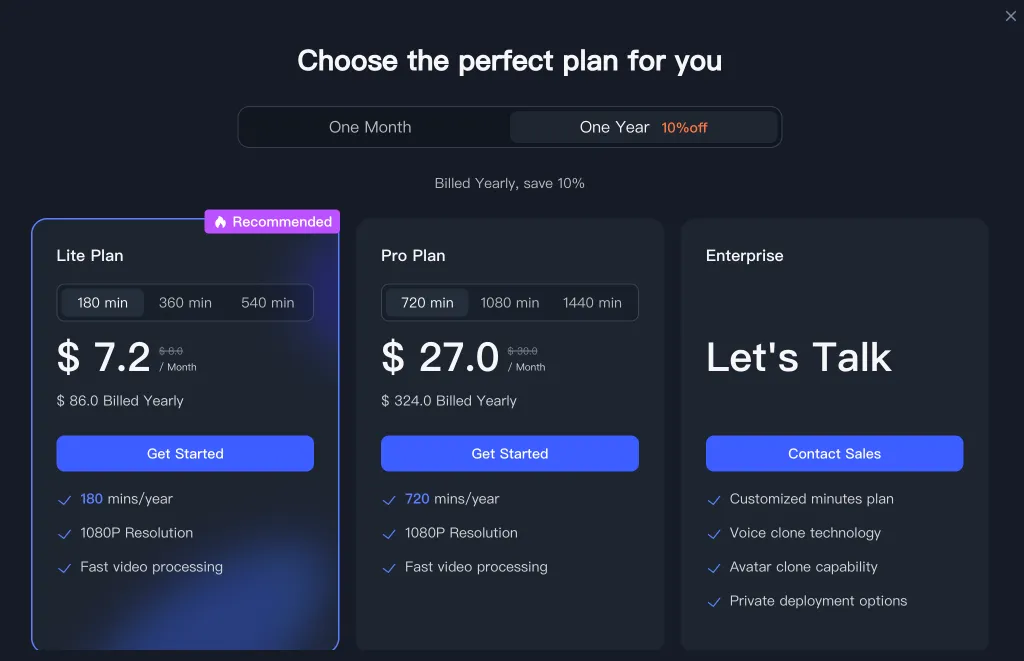 Keevx-AI数字人视频创作平台