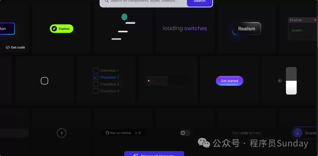 Uiverse 社区组件展示