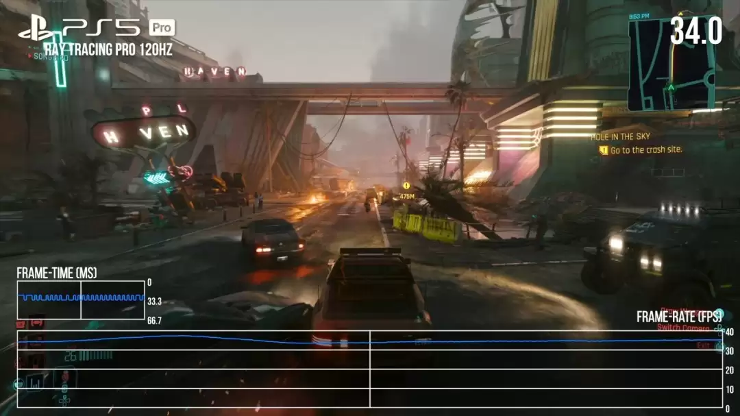 数毛社《赛博朋克2077》PS5 Pro评测：光追大升级 完胜FSR！