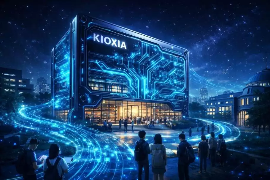 AI创意作品展示：存储设备作为未来校园核心部件的艺术表达