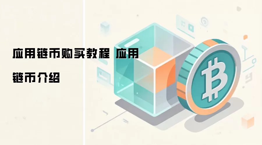 应用链币购买教程 应用链币介绍
