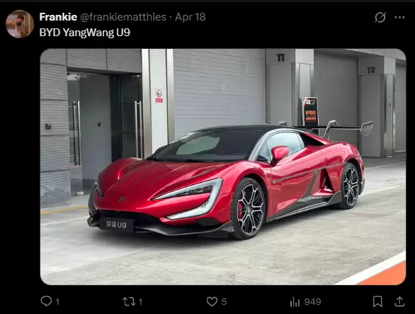 《GT赛车7》三款新车官宣！比亚迪仰望U9来了 首款中国超跑