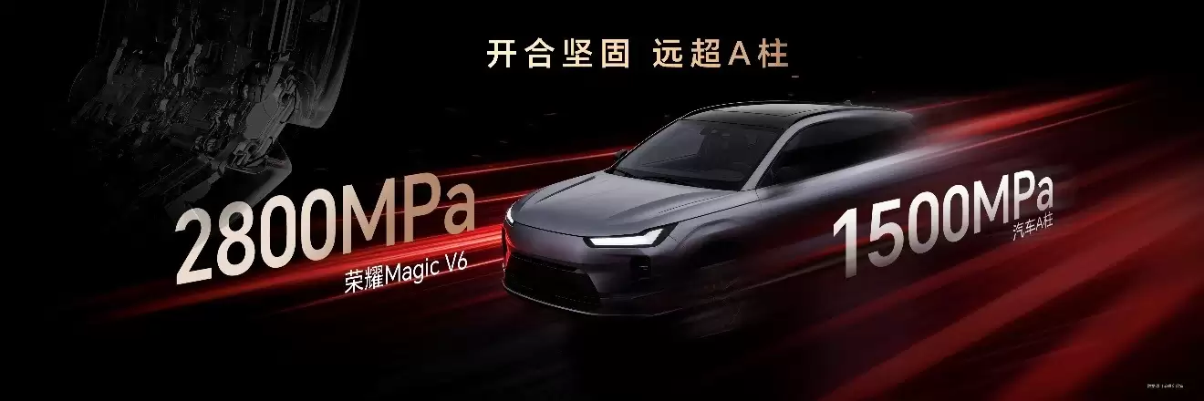 折叠大满贯荣耀Magic V6正式发布，自研顶级体验黑钻屏解决行业不可能三角难题！