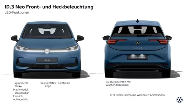 大众ID.3焕新升级：实体按键回来了、续航猛涨超600公里