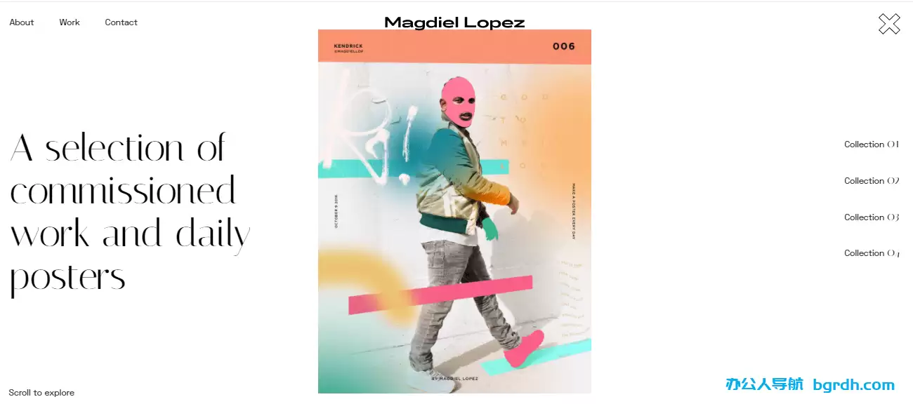 Magdiel Lopez-展示个人独特设计风格和创新艺术作品的重要平台