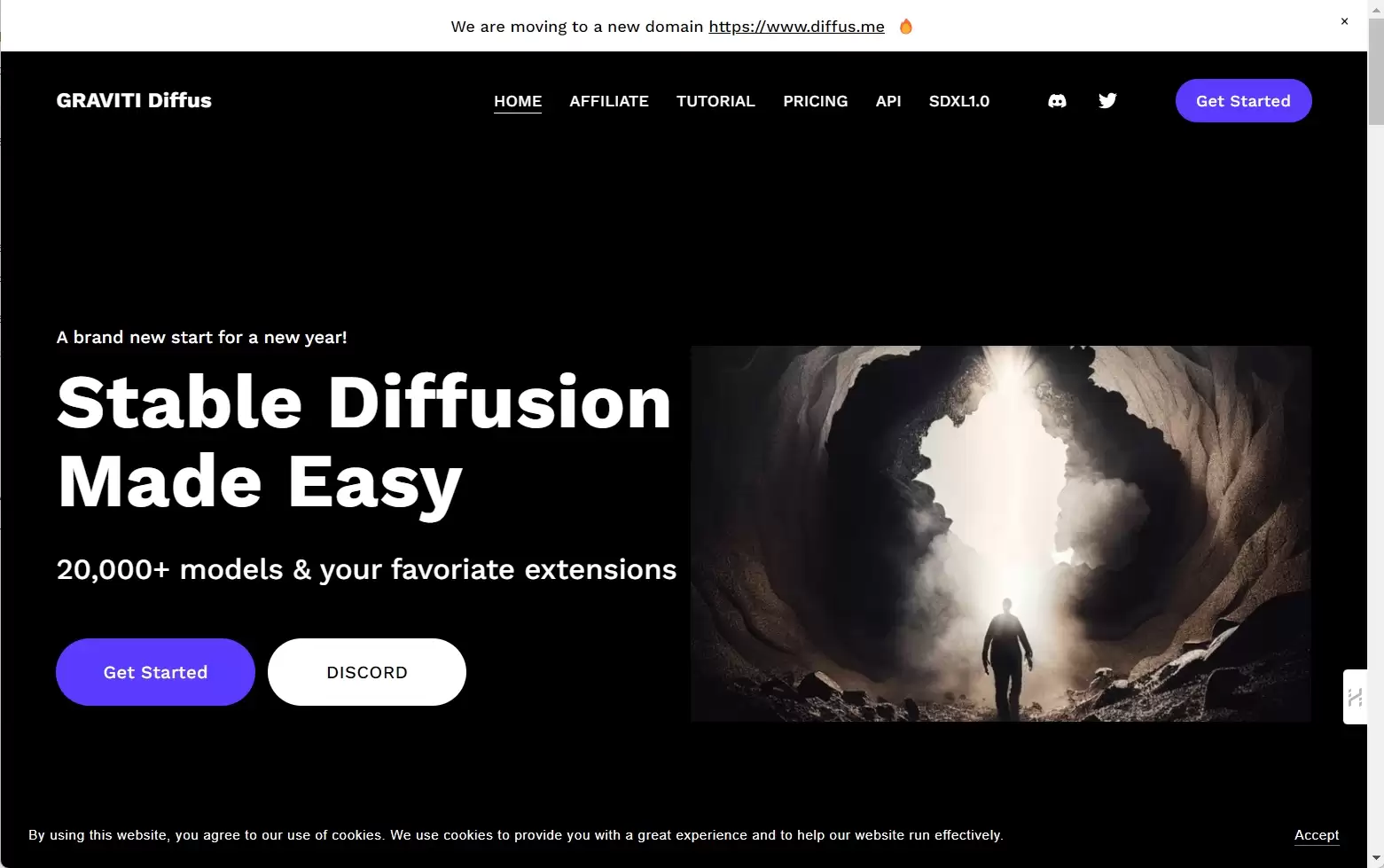 Gra viti Diffus-Gra viti Diffus提供热门的开源项目 Stable Diffusion WebUI 的在线服务