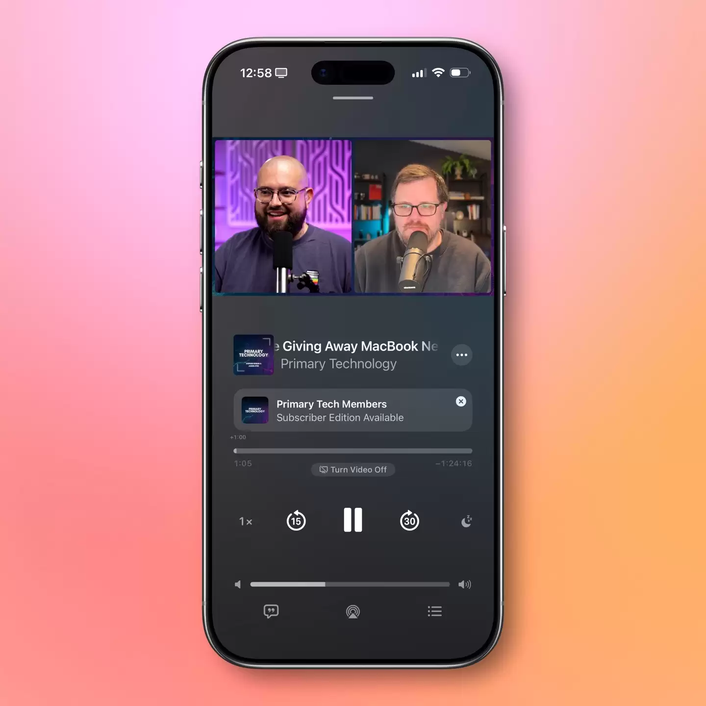 苹果 iOS 26.4 版播客前瞻：重构视频播客生态、首次支持动态广告插入