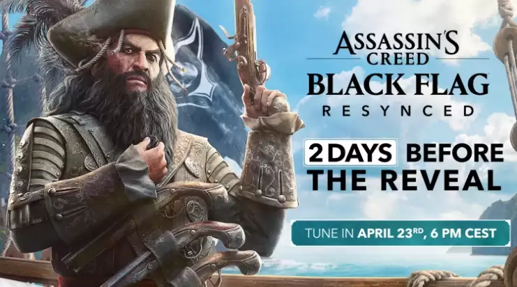 育碧公布《刺客信条：黑旗》重制版爱德华全新造型