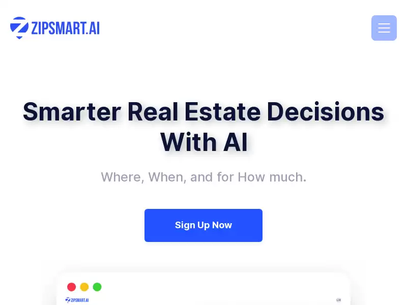 ZipSmart : 智能房地产决策