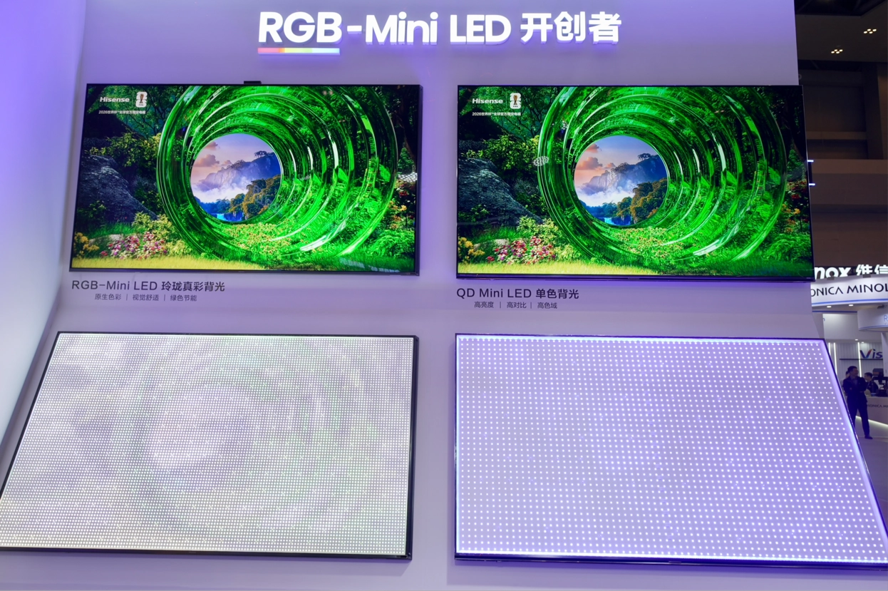 52 位专家选出十大显示突破技术，海信 RGB-Mini LED 成大屏液晶显示技术唯一