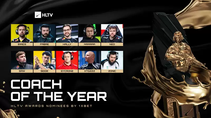 HLTV公布2025年度最佳狙击手、突破手、自由人、主防者、指挥、教练及年度高光时刻十大提名