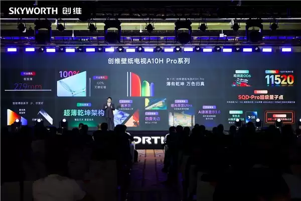 创维壁纸电视 A10H 系列：多项行业首发技术，定义 2026 年超旗舰行业标杆