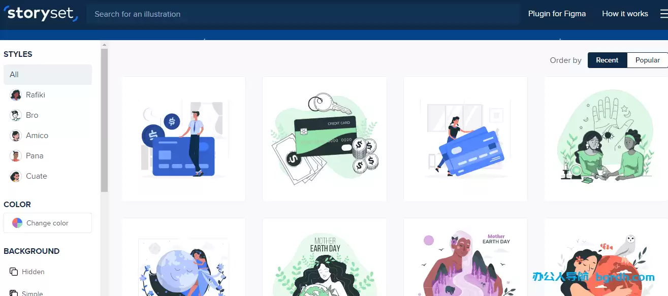 storyset-完全免费的唯美插图素材网站