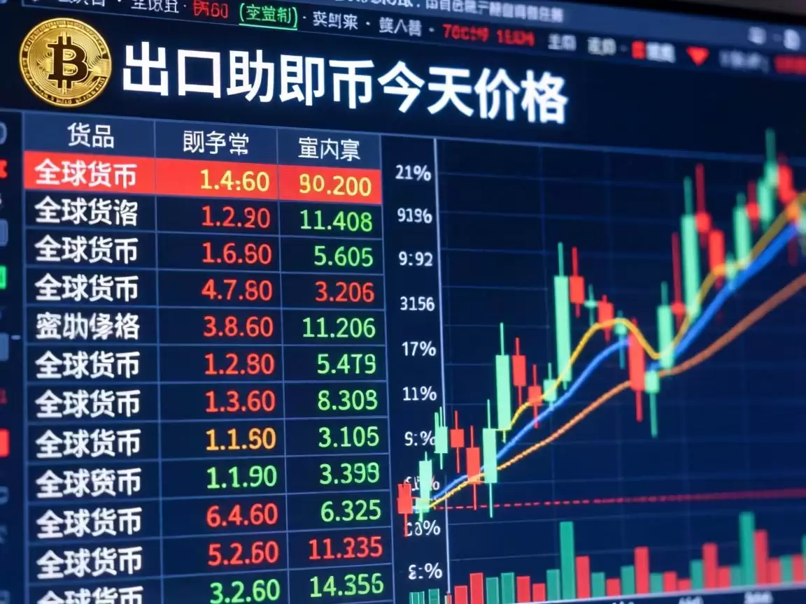 出口比特币今天价格表，全球加密货币市场的实时动态分析