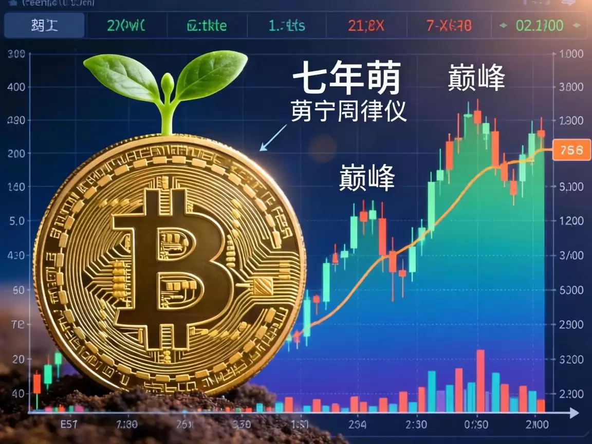 比特币价格走势图七年，从萌芽到巅峰的历程