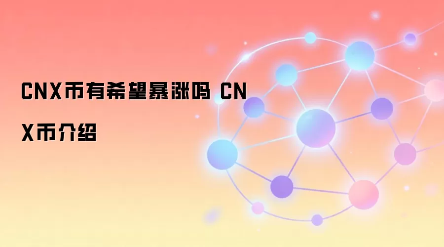 CNX币有希望暴涨吗 CNX币介绍
