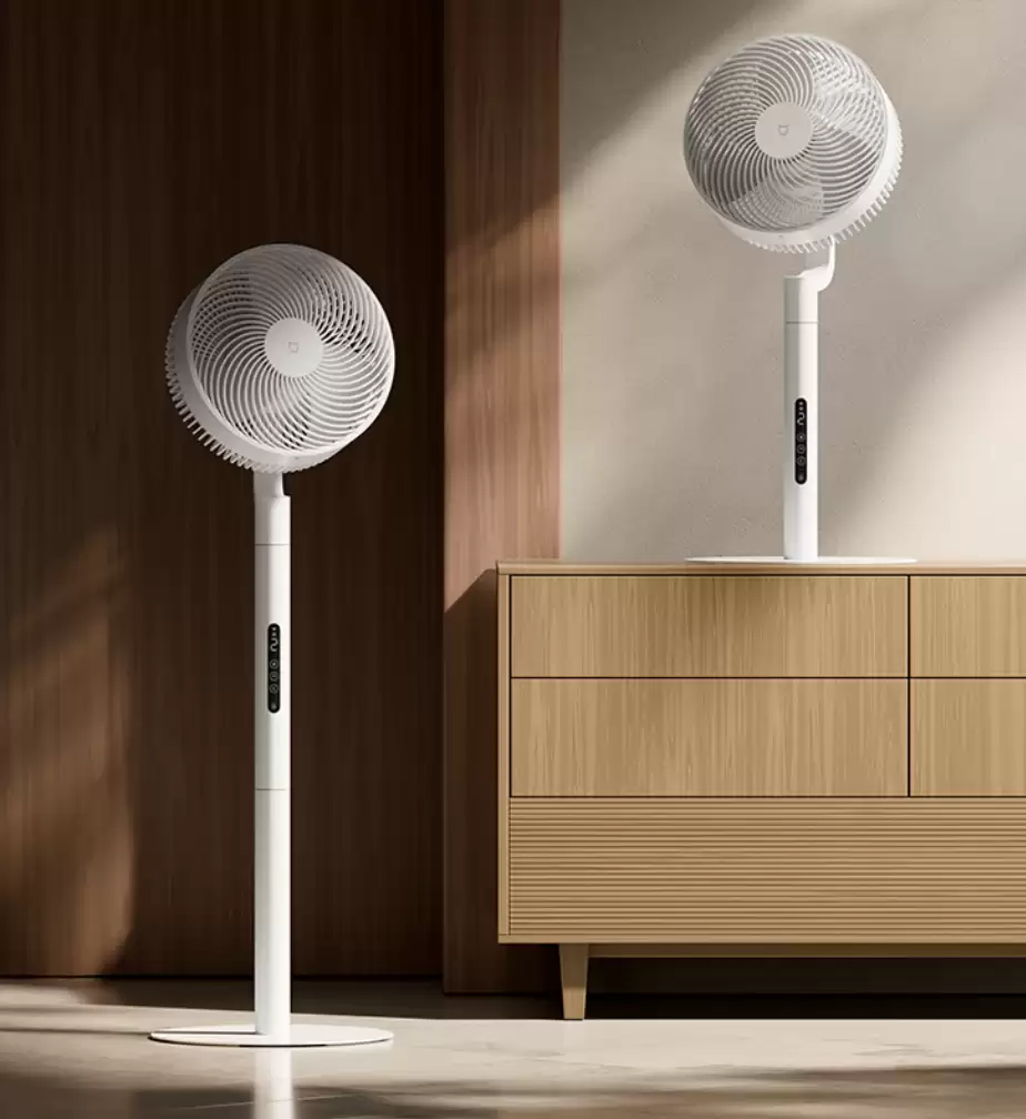 小米推出米家智能变频循环扇 Pro：支持USB-C供电、可自由调节高度，499元
