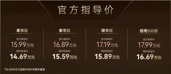 九大全系标配 入门即高配！14.69万起 全新一代瑞虎9一图看懂