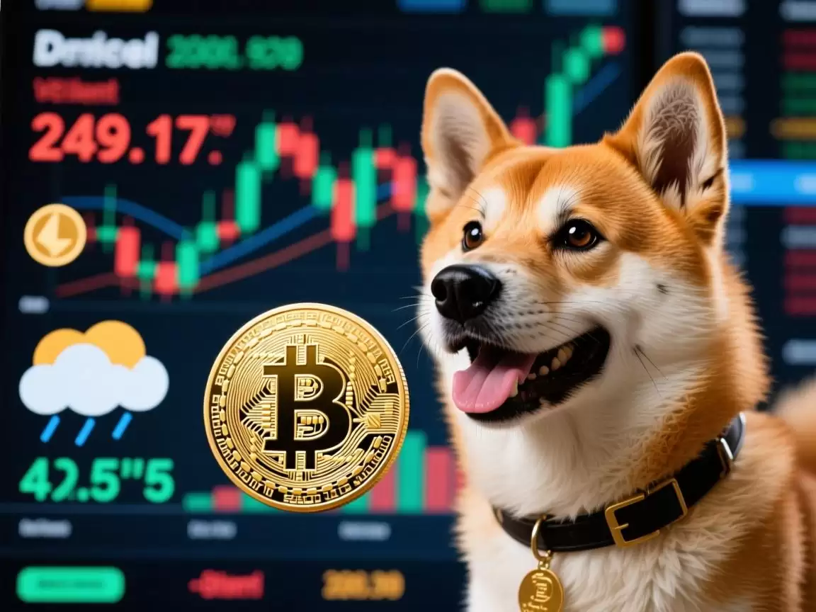 狗狗币收盘价，加密市场情绪的晴雨表与价值迷思