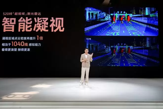 5、520线超视域激光雷达：智能凝视