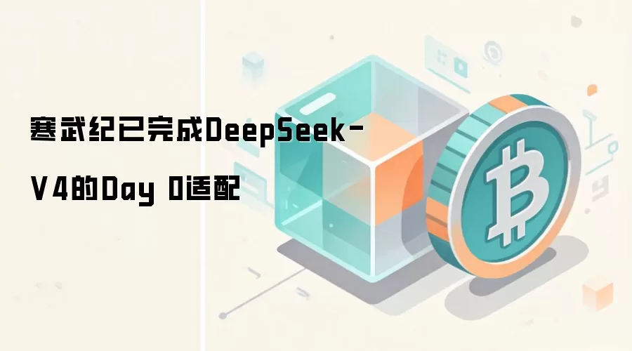 寒武纪已完成DeepSeek-V4的Day 0适配