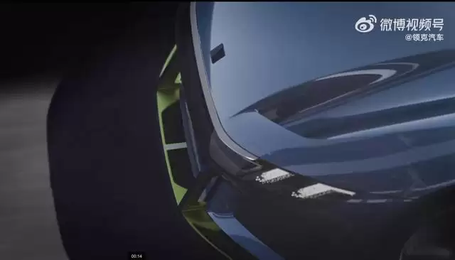 领克第一款GT概念跑车全球首秀：锋利前唇尾翼吸睛