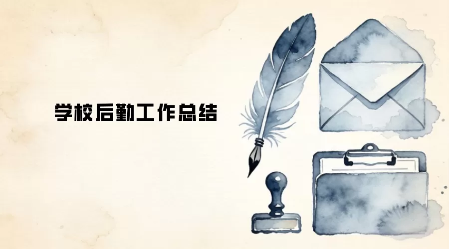 学校后勤工作总结