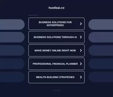 Hustle AI