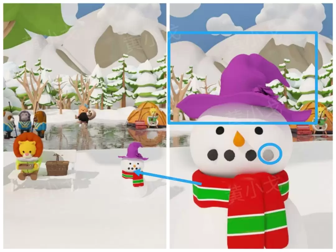 Escape Room：Snowy Park密室逃脱：雪中的公园攻略（二）