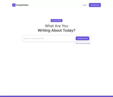 EssayGenius