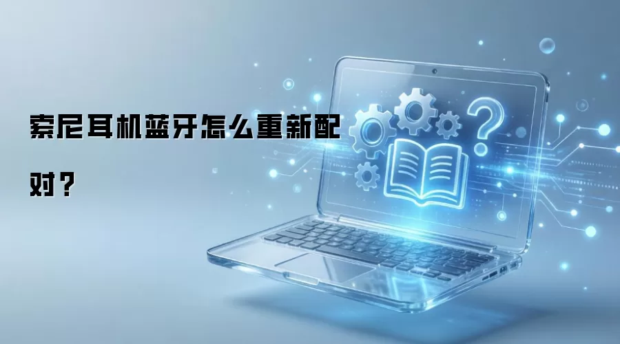 索尼耳机蓝牙怎么重新配对？