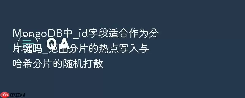 MongoDB中_id字段适合作为分片键吗_范围分片的热点写入与哈希分片的随机打散