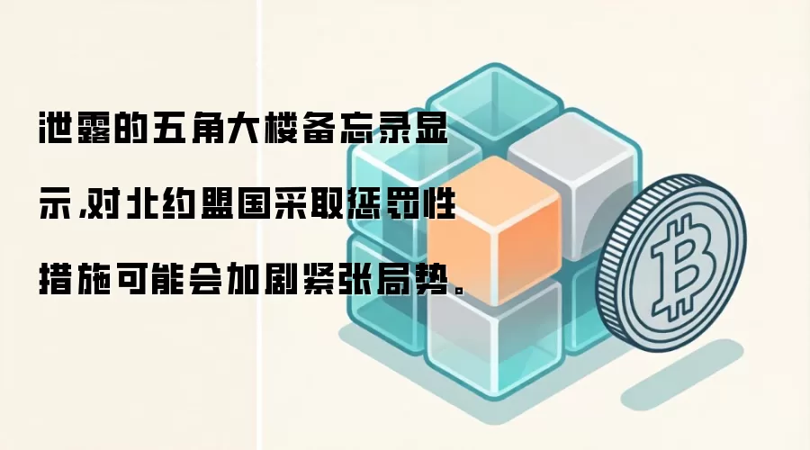 泄露的五角大楼备忘录显示，对北约盟国采取惩罚性措施可能会加剧紧张局势。