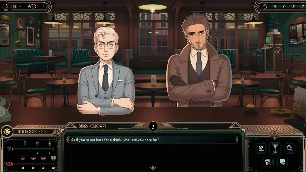 《夜尽之时，最后一杯》——调酒谋杀悬疑游戏新作发布全新预告片