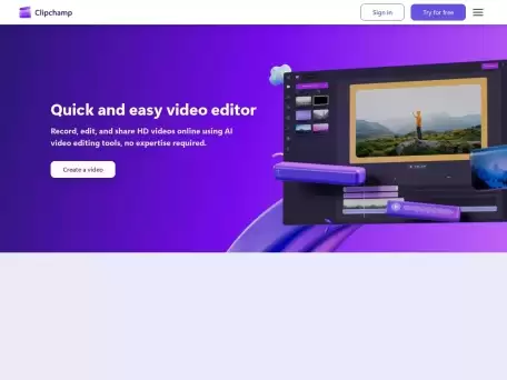 Clipchamp AI旁白生成器-微软Clipchamp AI旁白生成器