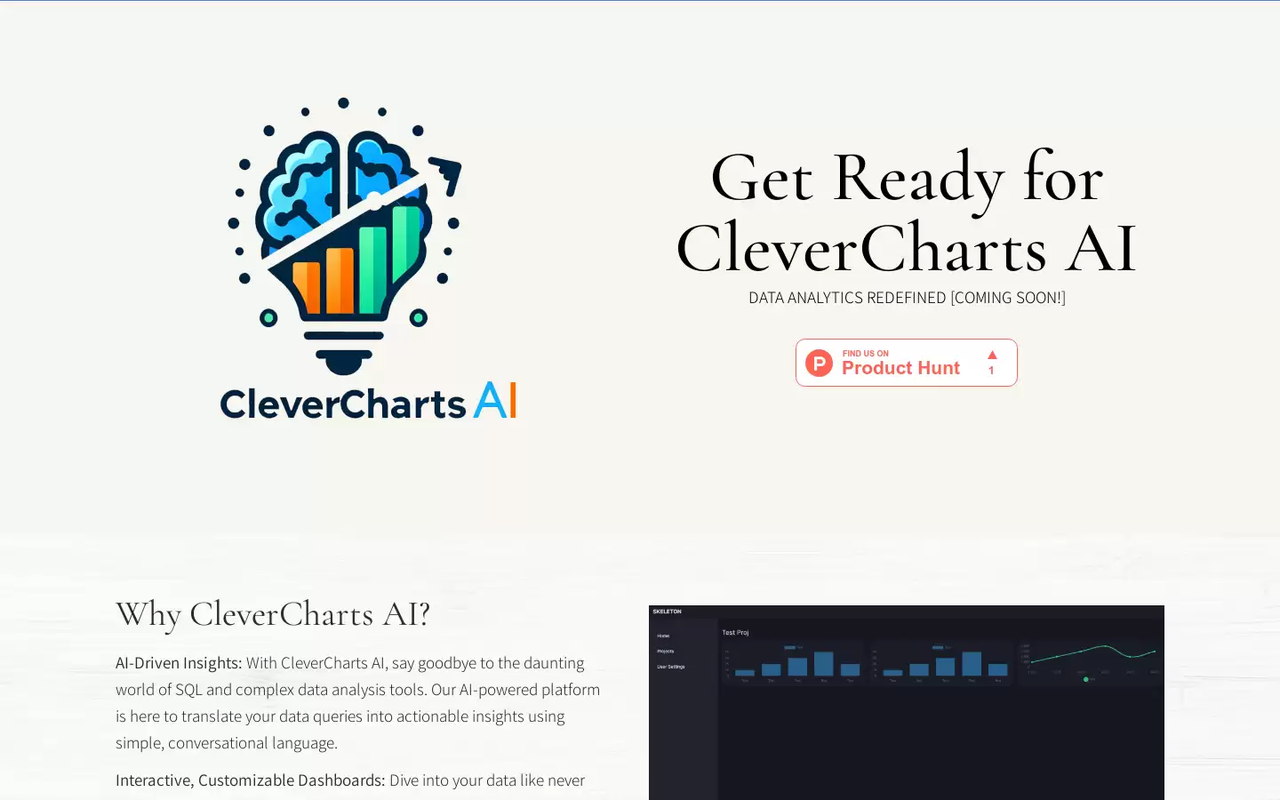 CleverCharts : 数据分析重新定义