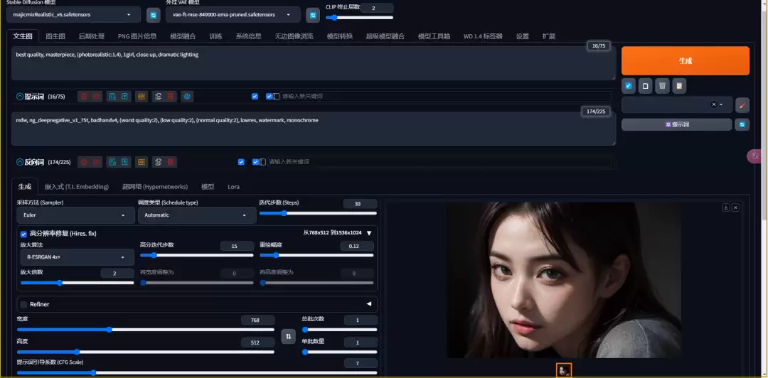 Stable Diffusion怎么用？Stable Diffusion WebUI页面介绍便捷功能栏