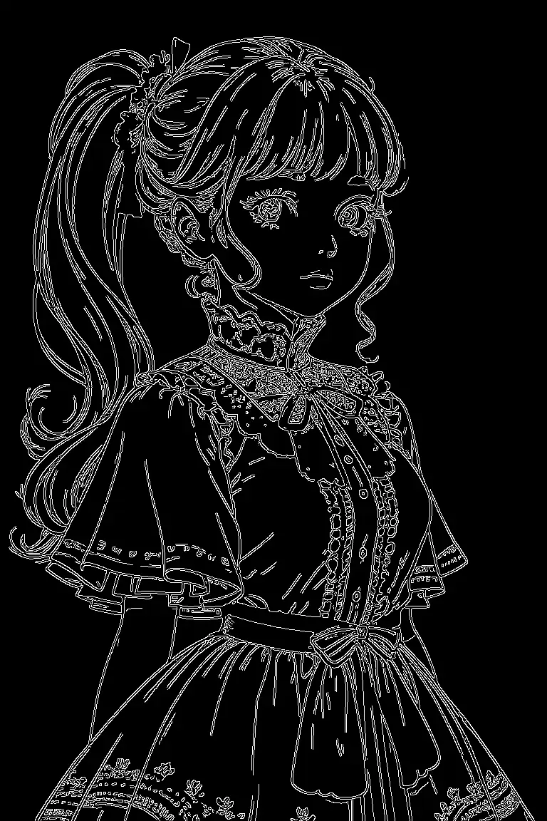 Stable Diffusion怎么用？Stable Diffusion插件ControlNet的线稿硬边缘与软边缘模式