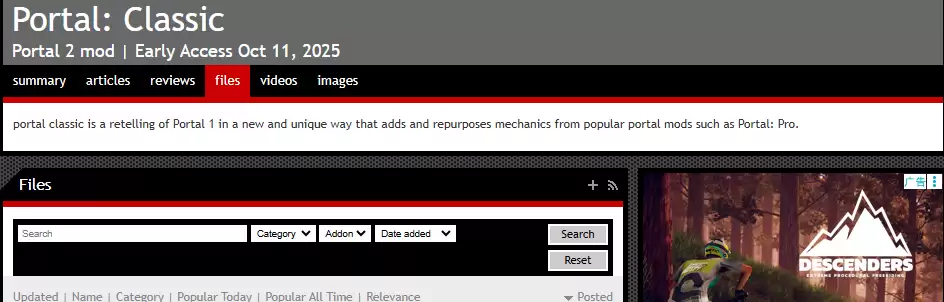 高玩打造《传送门2》复古Mod 融入新玩法重新构建
