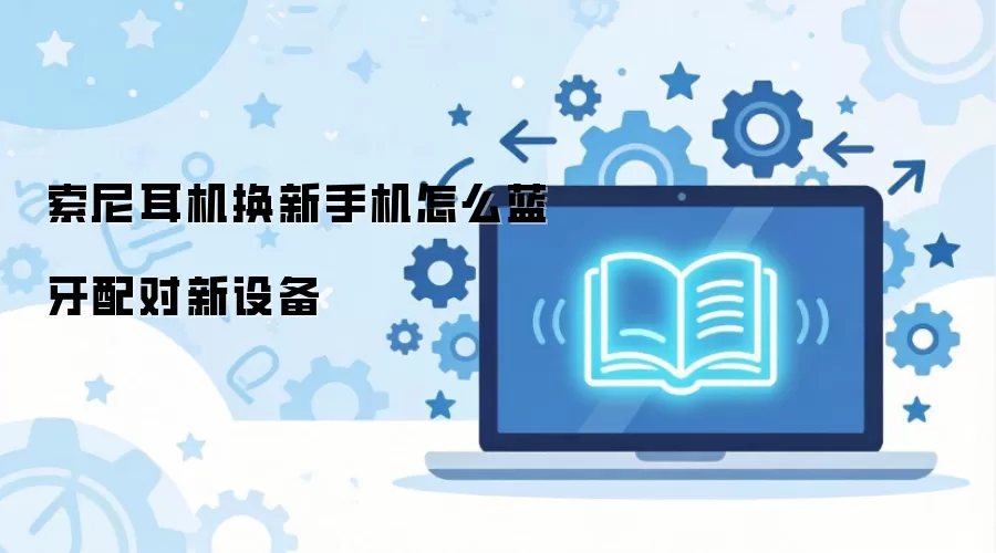 索尼耳机换新手机怎么蓝牙配对新设备