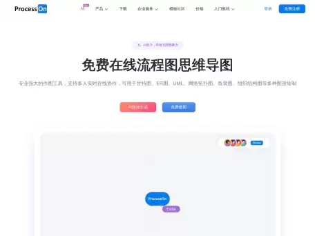 ProcessOn-在线AI流程图和思维导图制作工具