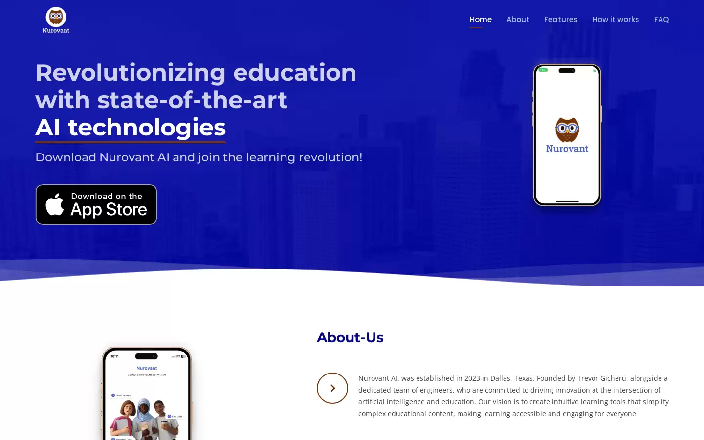 Nurovant AI : AI驱动的个性化学习工具