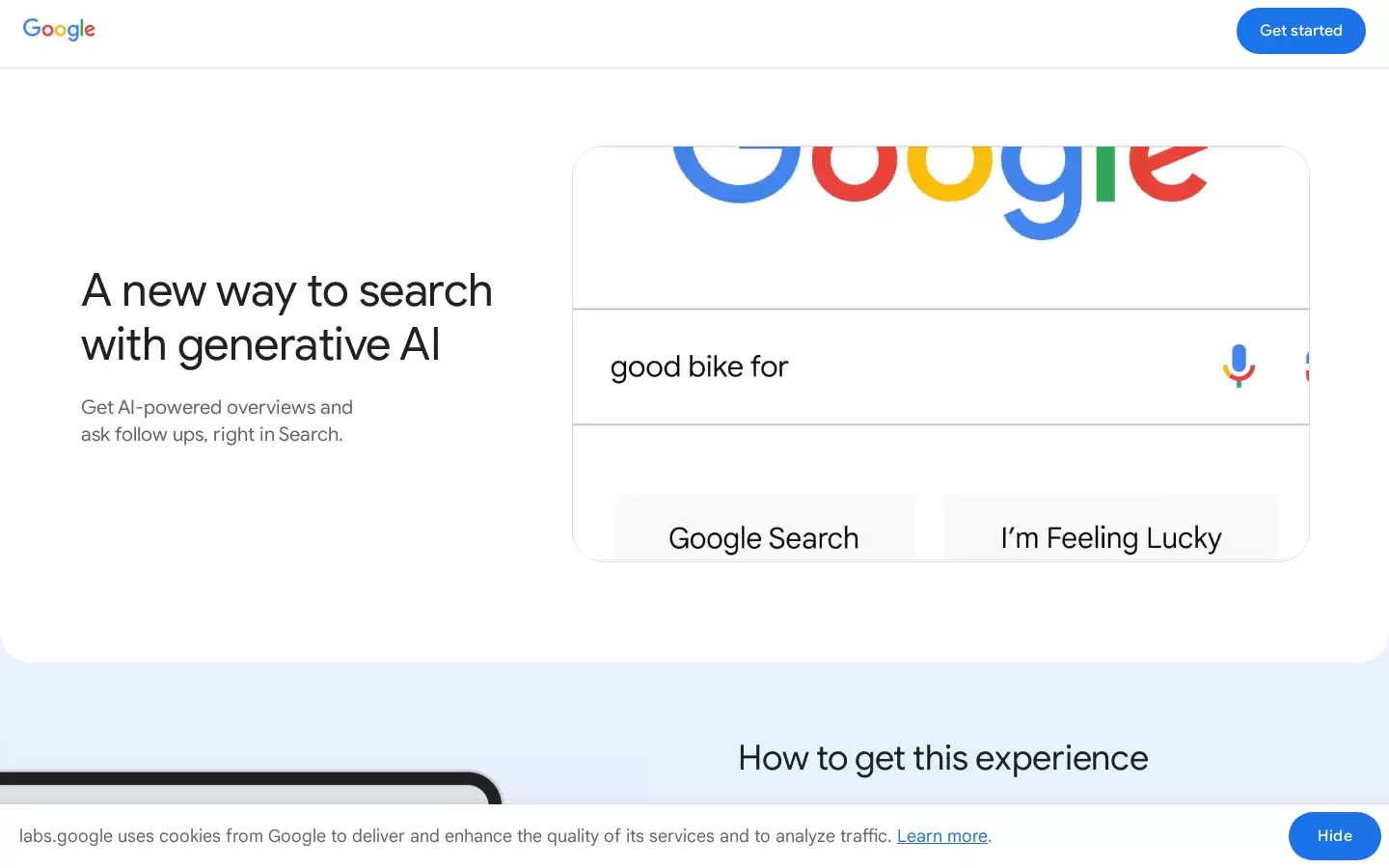 Google SGE : 新一代搜索引擎，利用生成式AI实现更快速、更便捷的搜索