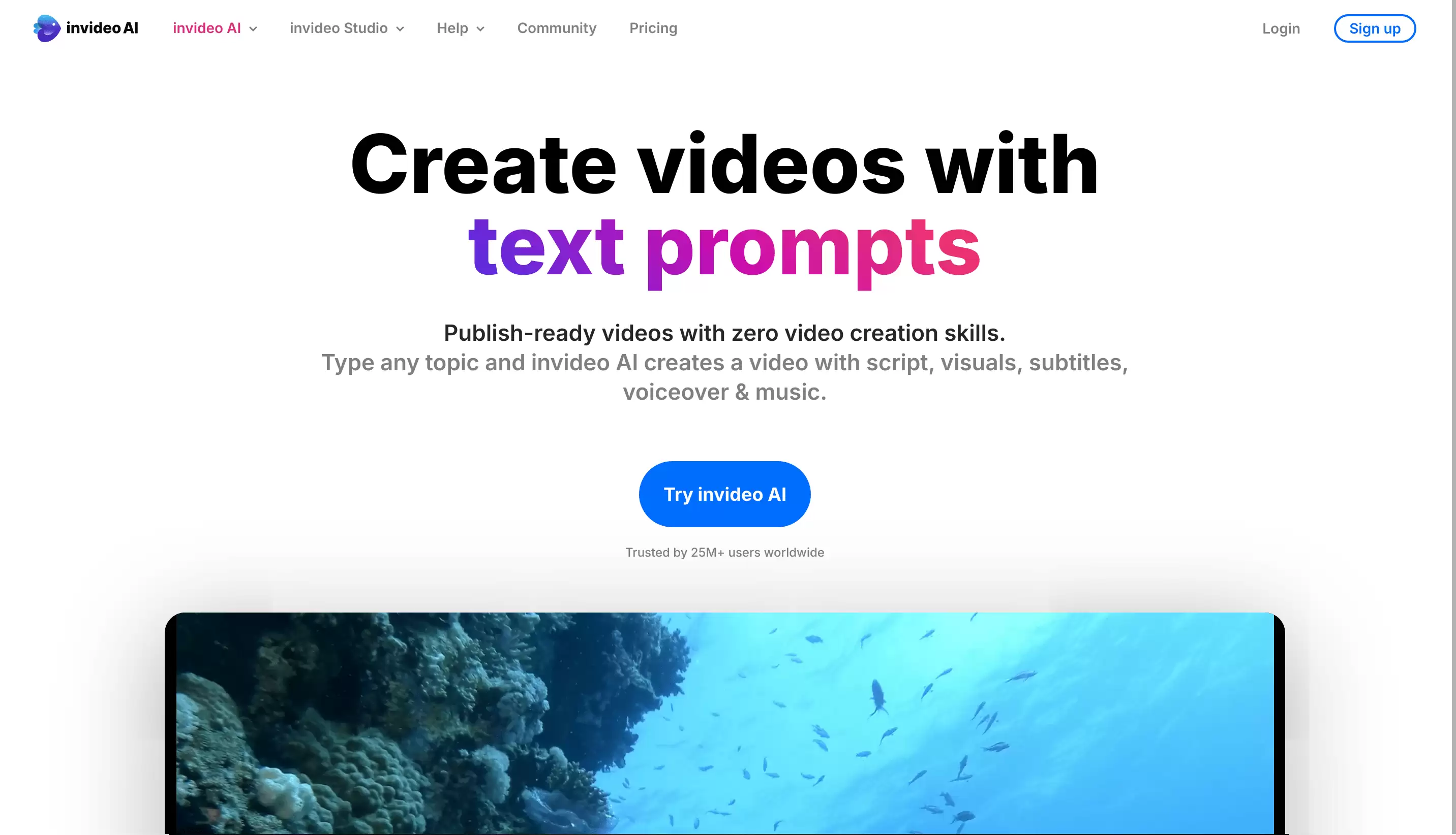 invideo AI-InVideo 使用现成的模板简化视频创建
